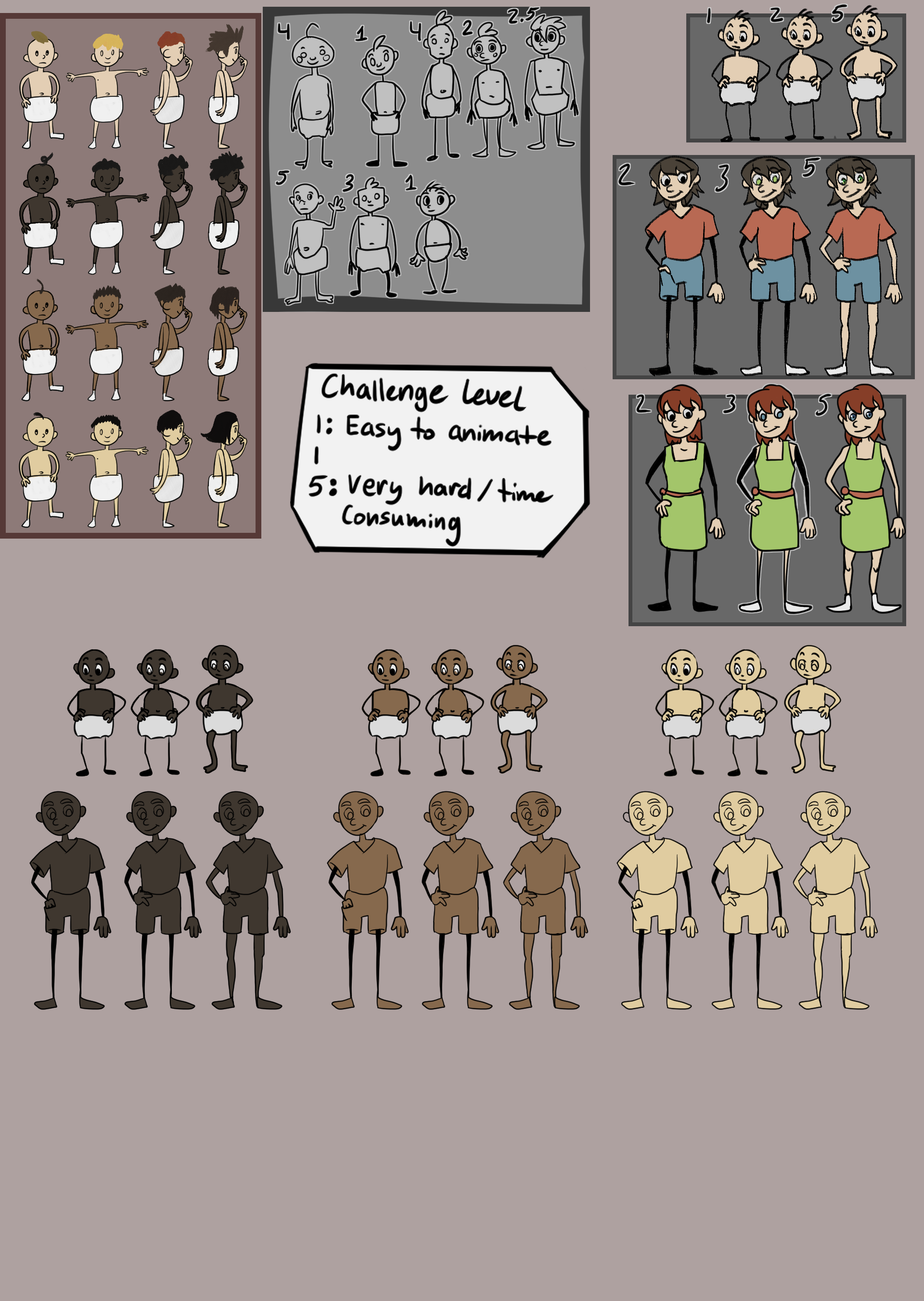 Diaper Bank character sheet